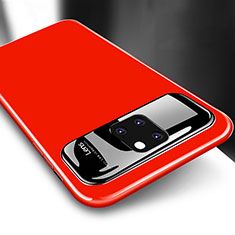 Coque Plastique Rigide Etui Housse Mat M02 pour Huawei Mate 20 Pro Rouge