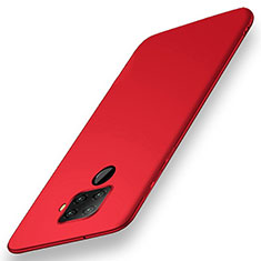 Coque Plastique Rigide Etui Housse Mat M02 pour Huawei Mate 30 Lite Rouge