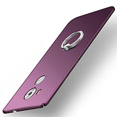Coque Plastique Rigide Etui Housse Mat M02 pour Huawei Mate 8 Violet