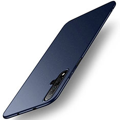 Coque Plastique Rigide Etui Housse Mat M02 pour Huawei Nova 5T Bleu