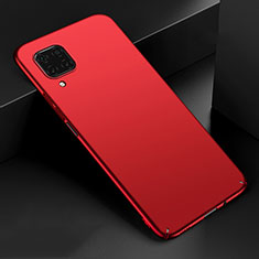 Coque Plastique Rigide Etui Housse Mat M02 pour Huawei Nova 6 SE Rouge