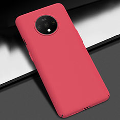 Coque Plastique Rigide Etui Housse Mat M02 pour OnePlus 7T Rouge