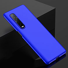 Coque Plastique Rigide Etui Housse Mat M02 pour Oppo Find X2 Pro Bleu