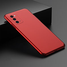 Coque Plastique Rigide Etui Housse Mat M02 pour Samsung Galaxy Note 20 5G Rouge
