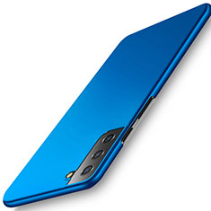 Coque Plastique Rigide Etui Housse Mat M02 pour Samsung Galaxy S21 5G Bleu