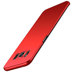 Coque Plastique Rigide Etui Housse Mat M02 pour Samsung Galaxy S8 Plus Rouge