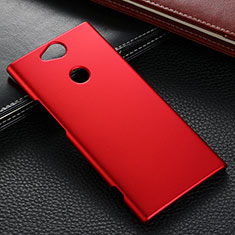 Coque Plastique Rigide Etui Housse Mat M02 pour Sony Xperia XA2 Plus Rouge