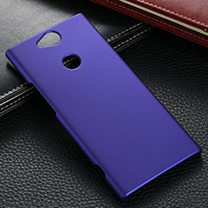 Coque Plastique Rigide Etui Housse Mat M02 pour Sony Xperia XA2 Ultra Bleu