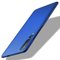 Coque Plastique Rigide Etui Housse Mat M02 pour Xiaomi Mi 10 Pro Bleu