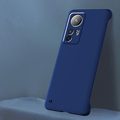 Coque Plastique Rigide Etui Housse Mat M02 pour Xiaomi Mi 12 5G Bleu