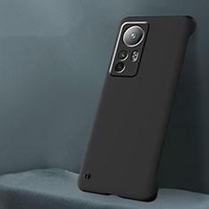 Coque Plastique Rigide Etui Housse Mat M02 pour Xiaomi Mi 12 Pro 5G Noir