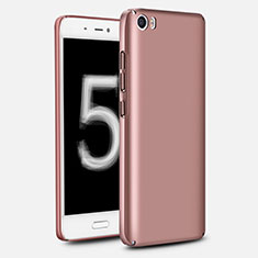 Coque Plastique Rigide Etui Housse Mat M02 pour Xiaomi Mi 5 Or Rose