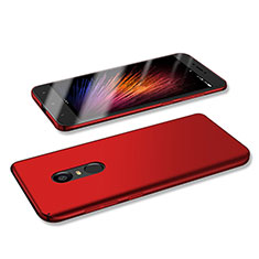 Coque Plastique Rigide Etui Housse Mat M02 pour Xiaomi Redmi Note 4 Standard Edition Rouge