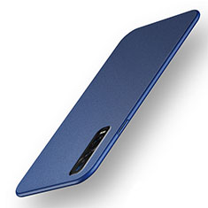 Coque Plastique Rigide Etui Housse Mat M03 pour Oppo Find X2 Pro Bleu