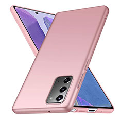 Coque Plastique Rigide Etui Housse Mat M03 pour Samsung Galaxy Note 20 5G Or Rose