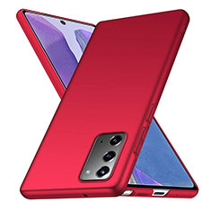 Coque Plastique Rigide Etui Housse Mat M03 pour Samsung Galaxy Note 20 5G Rouge