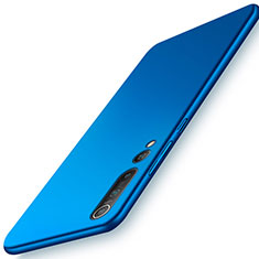 Coque Plastique Rigide Etui Housse Mat M03 pour Xiaomi Mi 10 Pro Bleu