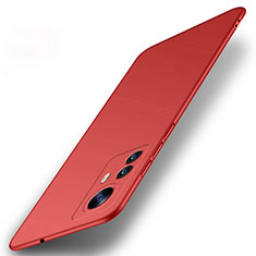 Coque Plastique Rigide Etui Housse Mat M03 pour Xiaomi Mi 12 5G Rouge