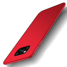 Coque Plastique Rigide Etui Housse Mat M03 pour Xiaomi Poco X3 Pro Rouge
