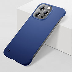 Coque Plastique Rigide Etui Housse Mat M04 pour Apple iPhone 14 Pro Max Bleu
