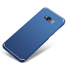 Coque Plastique Rigide Etui Housse Mat M04 pour Samsung Galaxy S8 Bleu