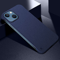 Coque Plastique Rigide Etui Housse Mat M05 pour Apple iPhone 13 Mini Bleu