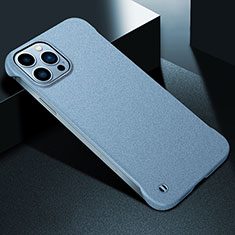 Coque Plastique Rigide Etui Housse Mat M05 pour Apple iPhone 14 Pro Bleu Ciel