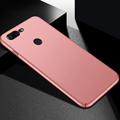 Coque Plastique Rigide Etui Housse Mat M05 pour OnePlus 5T A5010 Or Rose