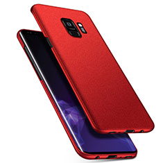 Coque Plastique Rigide Etui Housse Mat M08 pour Samsung Galaxy S9 Rouge
