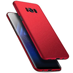Coque Plastique Rigide Etui Housse Mat M17 pour Samsung Galaxy S8 Plus Rouge