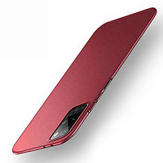 Coque Plastique Rigide Etui Housse Mat P01 pour Huawei Honor Play4 Pro 5G Rouge