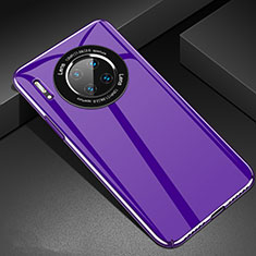 Coque Plastique Rigide Etui Housse Mat P01 pour Huawei Mate 30 5G Violet