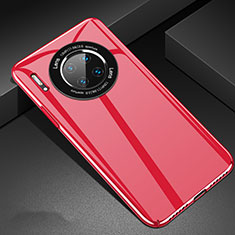 Coque Plastique Rigide Etui Housse Mat P01 pour Huawei Mate 30 Pro 5G Rouge