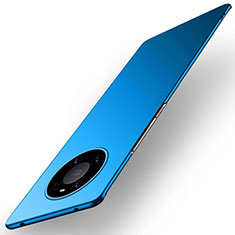 Coque Plastique Rigide Etui Housse Mat P01 pour Huawei Mate 40E Pro 4G Bleu