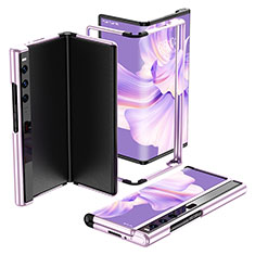 Coque Plastique Rigide Etui Housse Mat P01 pour Huawei Mate Xs 2 Violet