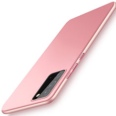 Coque Plastique Rigide Etui Housse Mat P01 pour Samsung Galaxy Note 20 5G Or Rose