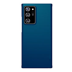 Coque Plastique Rigide Etui Housse Mat P01 pour Samsung Galaxy Note 20 Ultra 5G Bleu