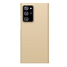 Coque Plastique Rigide Etui Housse Mat P01 pour Samsung Galaxy Note 20 Ultra 5G Or
