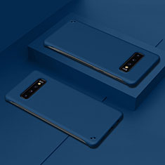 Coque Plastique Rigide Etui Housse Mat P01 pour Samsung Galaxy S10 5G Bleu