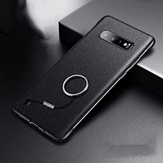 Coque Plastique Rigide Etui Housse Mat P01 pour Samsung Galaxy S10 Plus Noir