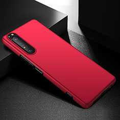 Coque Plastique Rigide Etui Housse Mat P01 pour Sony Xperia 1 III Rouge