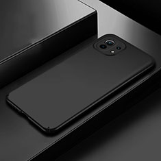 Coque Plastique Rigide Etui Housse Mat P01 pour Xiaomi Mi 11 Lite 4G Noir