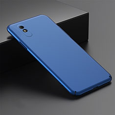 Coque Plastique Rigide Etui Housse Mat P01 pour Xiaomi Redmi 9A Bleu