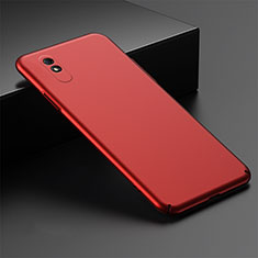 Coque Plastique Rigide Etui Housse Mat P01 pour Xiaomi Redmi 9AT Rouge