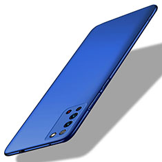 Coque Plastique Rigide Etui Housse Mat P02 pour Huawei Honor X10 5G Bleu