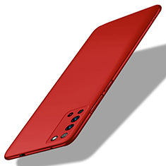 Coque Plastique Rigide Etui Housse Mat P02 pour Huawei Honor X10 5G Rouge