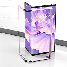 Coque Plastique Rigide Etui Housse Mat P02 pour Huawei Mate Xs 2 Violet