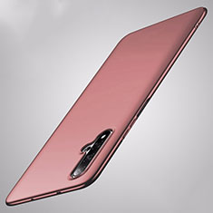 Coque Plastique Rigide Etui Housse Mat P02 pour Huawei Nova 5 Or Rose
