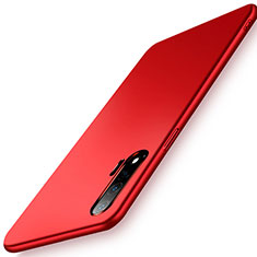 Coque Plastique Rigide Etui Housse Mat P02 pour Huawei Nova 6 5G Rouge
