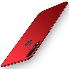Coque Plastique Rigide Etui Housse Mat P02 pour Huawei P30 Lite New Edition Rouge